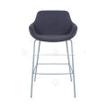 Faux leather stainless steel copper plating bar stool